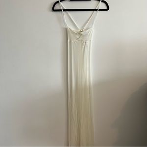WeWoreWhat white mesh dress NWOT
